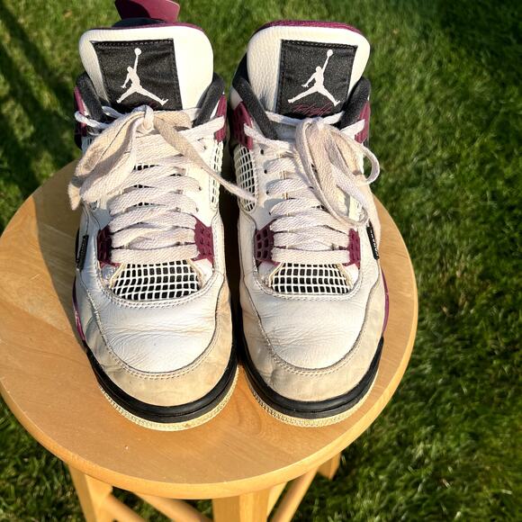 Nike Paris Saint-Germain x Air Jordan 4 Retro Bordeaux - Size 8.5 - Ships Now main image 6